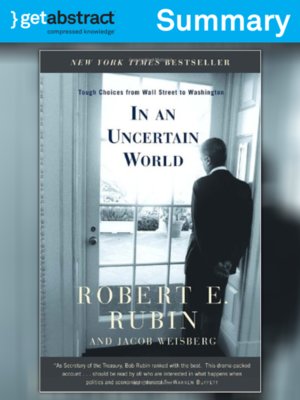 cover image of In An Uncertain World (Summary)